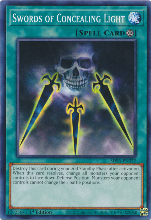 Swords of Concealing Light [SDSA-EN032] Common Yu-Gi-Oh!