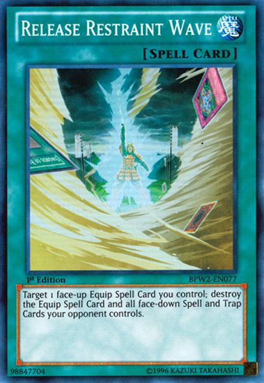 Release Restraint Wave [BPW2-EN077] Super Rare Yu-Gi-Oh!
