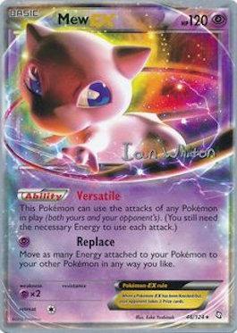 Mew EX (46/124) (American Gothic - Ian Whiton) [World Championships 2013] Pokémon