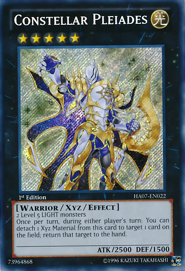 Constellar Pleiades [HA07-EN022] Secret Rare Yu-Gi-Oh!