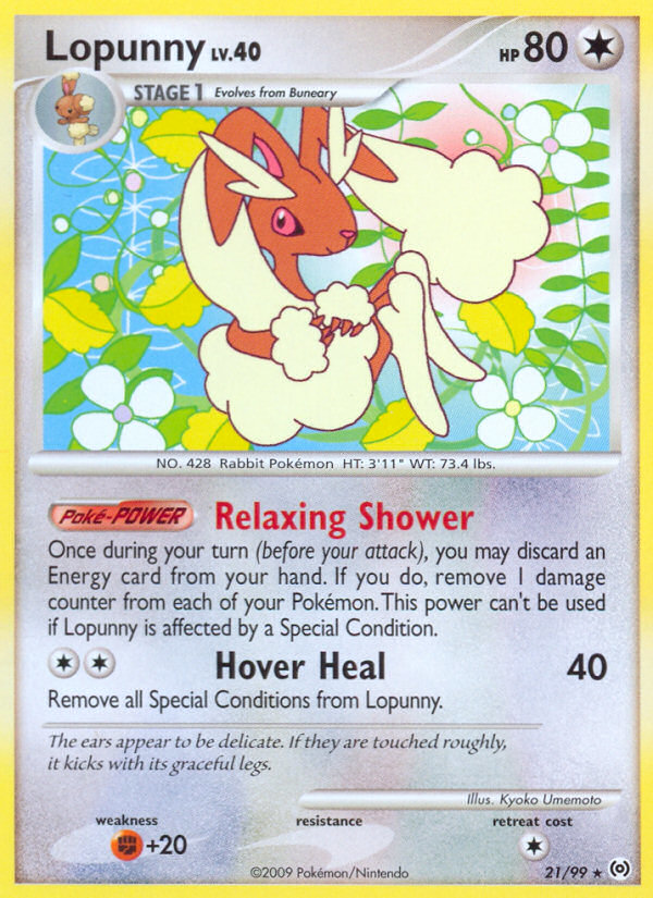 Lopunny (21/99) [Platinum: Arceus] Pokémon