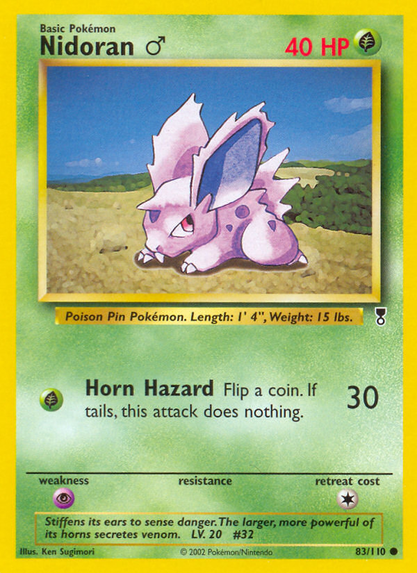Nidoran (83/110) (Male) [Legendary Collection] Pokémon