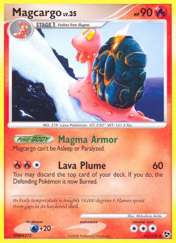 Magcargo (45/106) [Diamond & Pearl: Great Encounters] Pokémon