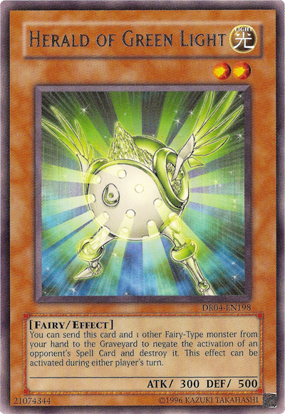 Herald of Green Light [DR04-EN198] Common Yu-Gi-Oh!