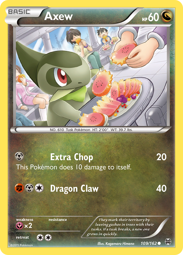 Axew (109/162) [XY: BREAKthrough] Pokémon