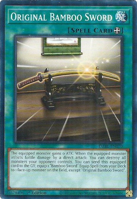 Original Bamboo Sword [DABL-EN070] Common Yu-Gi-Oh!