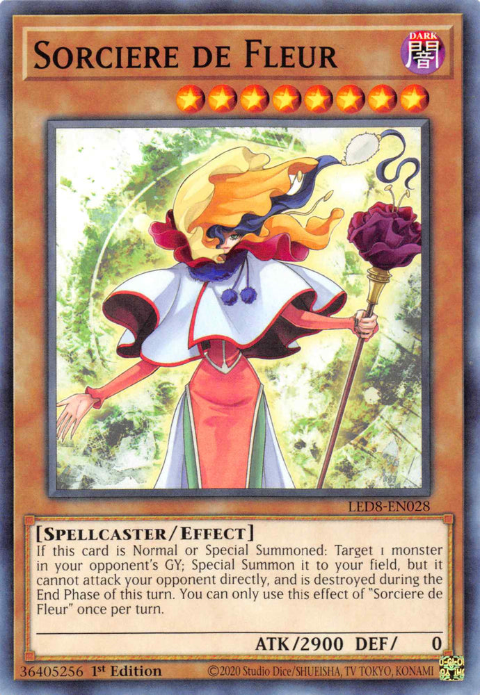 Sorciere de Fleur [LED8-EN028] Common Yu-Gi-Oh!