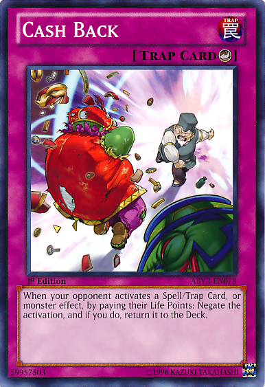 Cash Back [ABYR-EN078] Common Yu-Gi-Oh!
