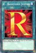 R - Righteous Justice [SGX1-ENA17] Common Yu-Gi-Oh!