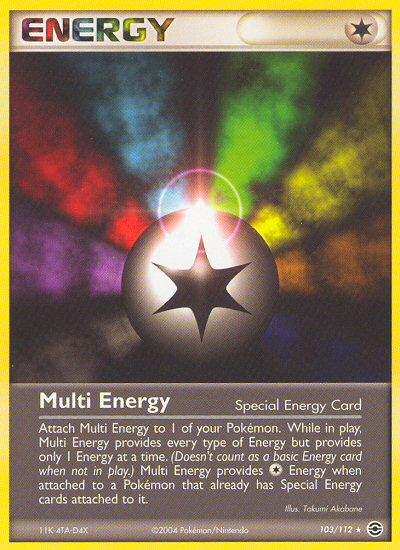 Multi Energy (103/112) [EX: FireRed & LeafGreen] Pokémon