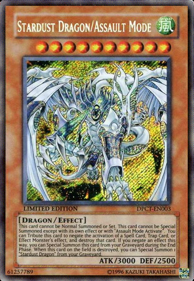 Stardust Dragon/Assault Mode (Secret) [DPCT-EN003] Secret Rare Yu-Gi-Oh!