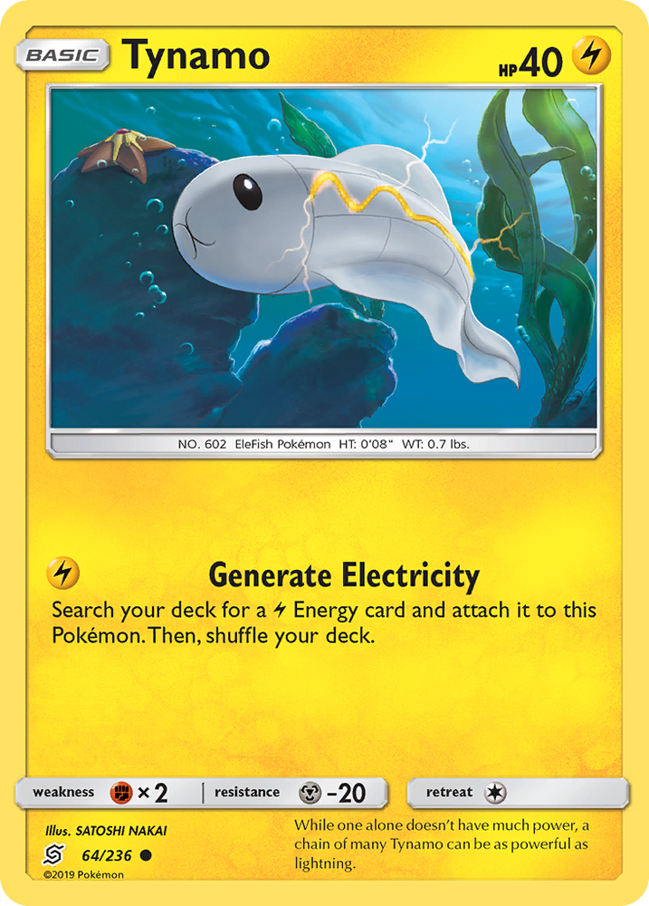 Tynamo (64/236) [Sun & Moon: Unified Minds] Pokémon
