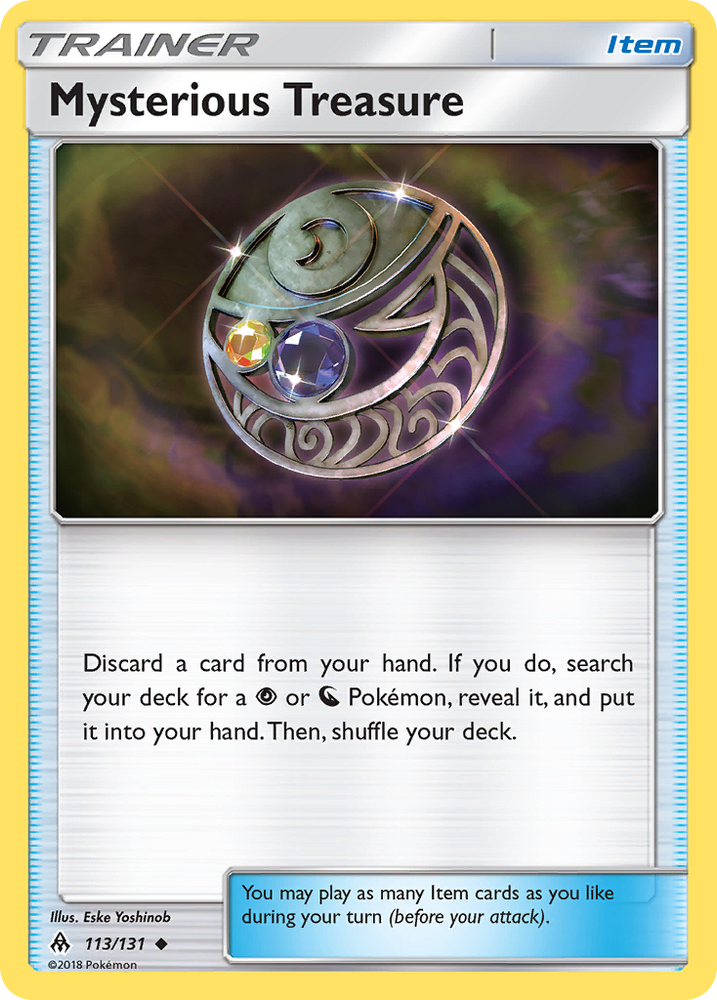 Mysterious Treasure (113/131) [Sun & Moon: Forbidden Light] Pokémon