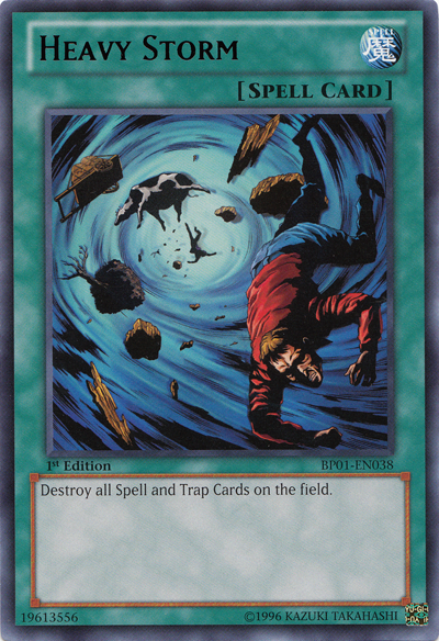 Heavy Storm [BP01-EN038] Rare Yu-Gi-Oh!