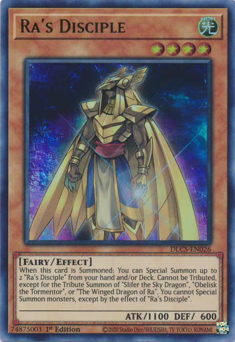 Ra's Disciple [DLCS-EN026] Ultra Rare Yu-Gi-Oh!
