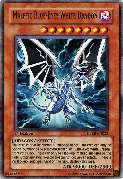 Malefic Blue-Eyes White Dragon [DPKB-EN023] Ultra Rare Yu-Gi-Oh!