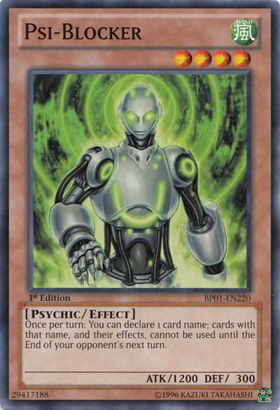 Psi-Blocker [BP01-EN220] Common Yu-Gi-Oh!