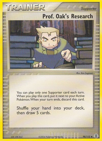 Prof. Oak's Research (98/112) [EX: FireRed & LeafGreen] Pokémon