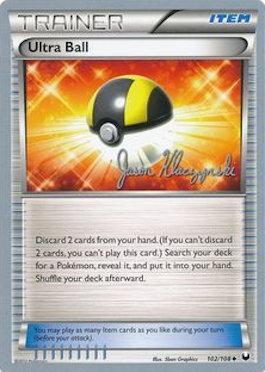 Ultra Ball (102/108) (Darkrai Deck - Jason Klaczynski) [World Championships 2013] Pokémon