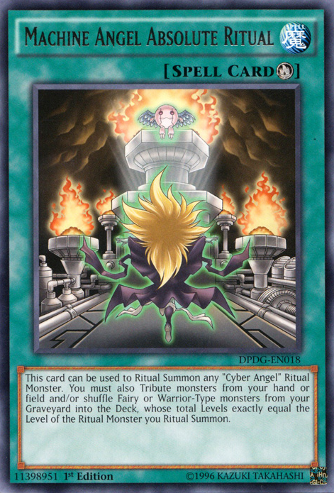 Machine Angel Absolute Ritual [DPDG-EN018] Rare Yu-Gi-Oh!