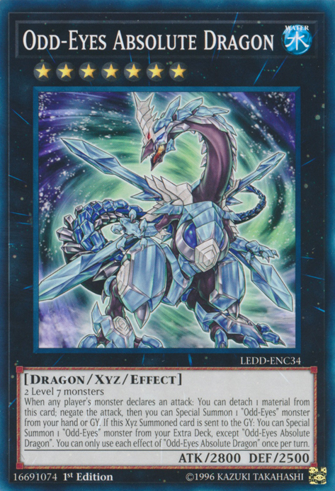 Odd-Eyes Absolute Dragon [LEDD-ENC34] Common Yu-Gi-Oh!