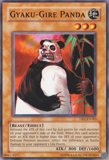 Gyaku-Gire Panda [DR1-EN183] Common Yu-Gi-Oh!