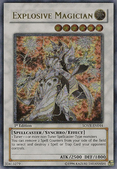 Explosive Magician [SOVR-EN044] Ultimate Rare Yu-Gi-Oh!
