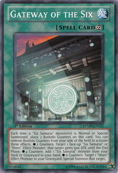 Gateway of the Six [RYMP-EN111] Common Yu-Gi-Oh!