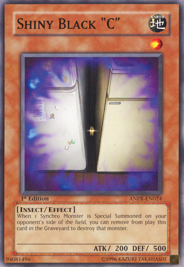 Shiny Black "C" [ANPR-EN024] Common Yu-Gi-Oh!