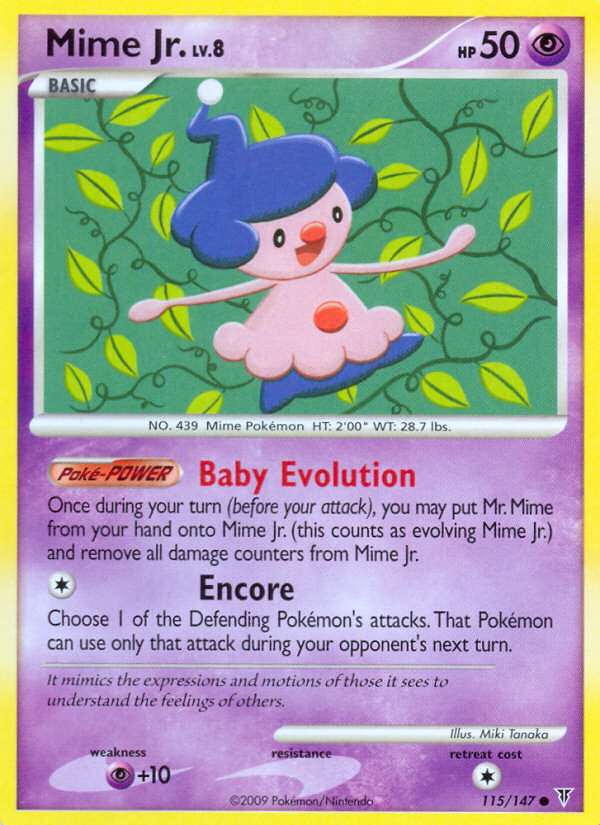 Mime Jr. (115/147) [Platinum: Supreme Victors] Pokémon