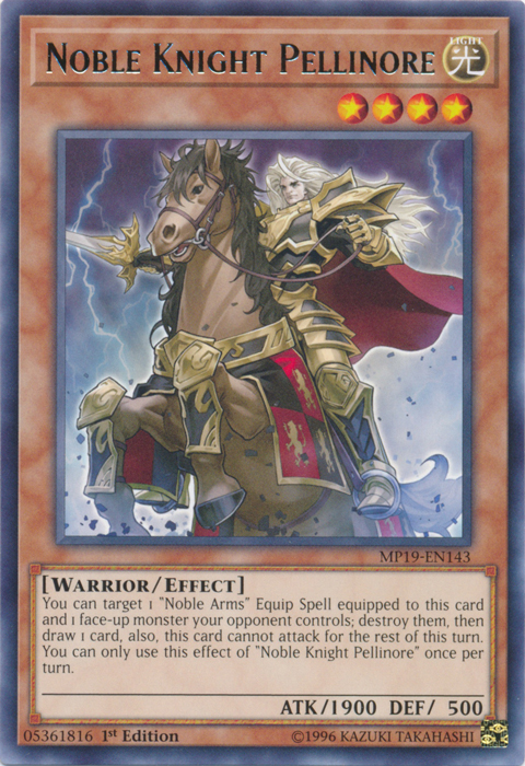 Noble Knight Pellinore [MP19-EN143] Rare Yu-Gi-Oh!