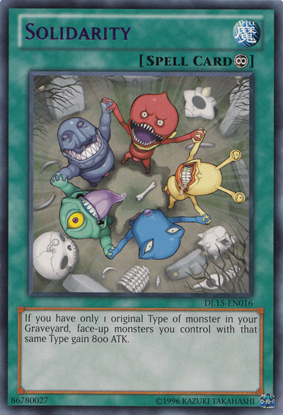 Solidarity (Purple) [DL15-EN016] Rare Yu-Gi-Oh!