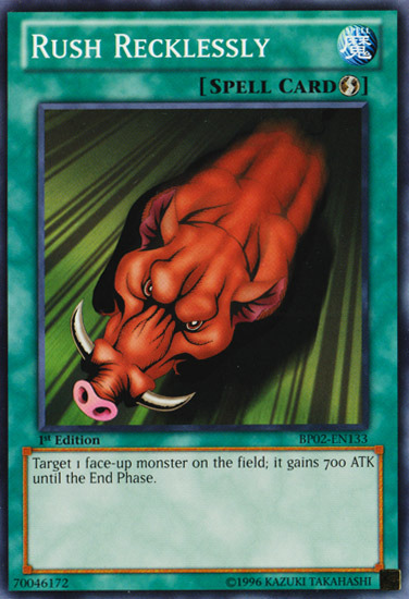 Rush Recklessly [BP02-EN133] Mosaic Rare Yu-Gi-Oh!
