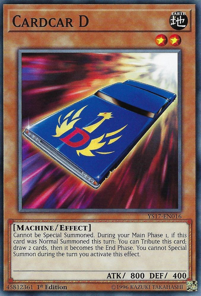 Cardcar D [YS17-EN016] Common Yu-Gi-Oh!