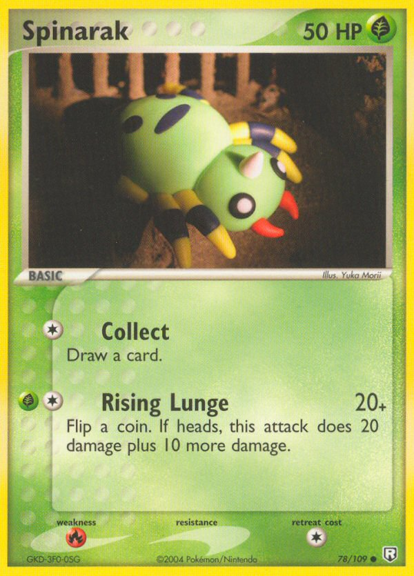Spinarak (78/109) [EX: Team Rocket Returns] Pokémon