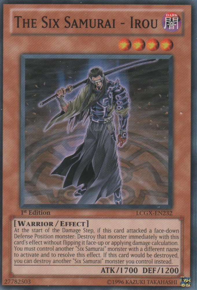 The Six Samurai - Irou [LCGX-EN232] Common Yu-Gi-Oh!