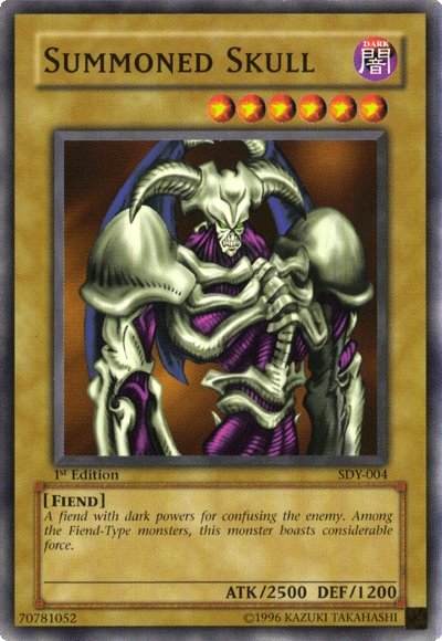 Summoned Skull [SDY-004] Common Yu-Gi-Oh!