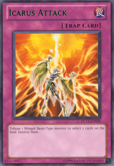 Icarus Attack (Green) [DL11-EN020] Rare Yu-Gi-Oh!