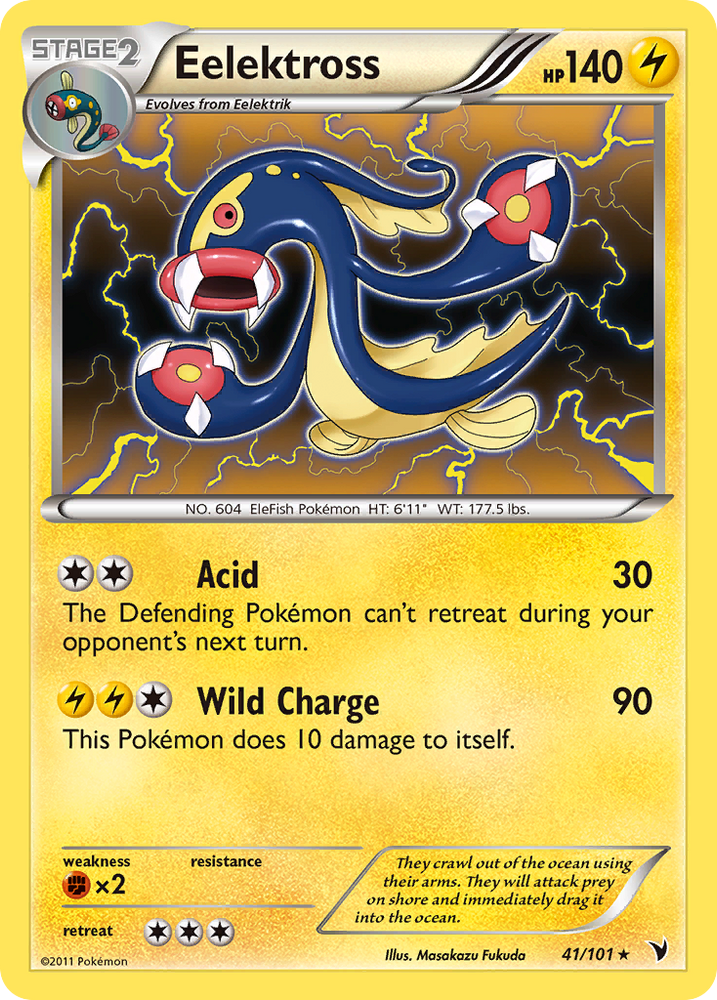 Eelektross (41/101) [Black & White: Noble Victories] Pokémon