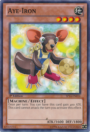 Aye-Iron [SP14-EN016] Common Yu-Gi-Oh!