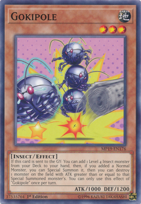 Gokipole [MP19-EN176] Common Yu-Gi-Oh!
