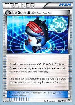 Robo Substitute (102/119) (Primal Groudon - Alejandro Ng-Guzman) [World Championships 2015] Pokémon