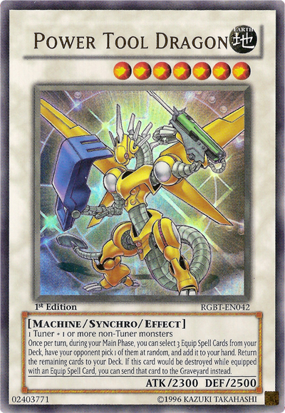 Power Tool Dragon [RGBT-EN042] Ultra Rare Yu-Gi-Oh!