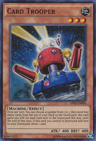 Card Trooper [AP05-EN004] Super Rare Yu-Gi-Oh!