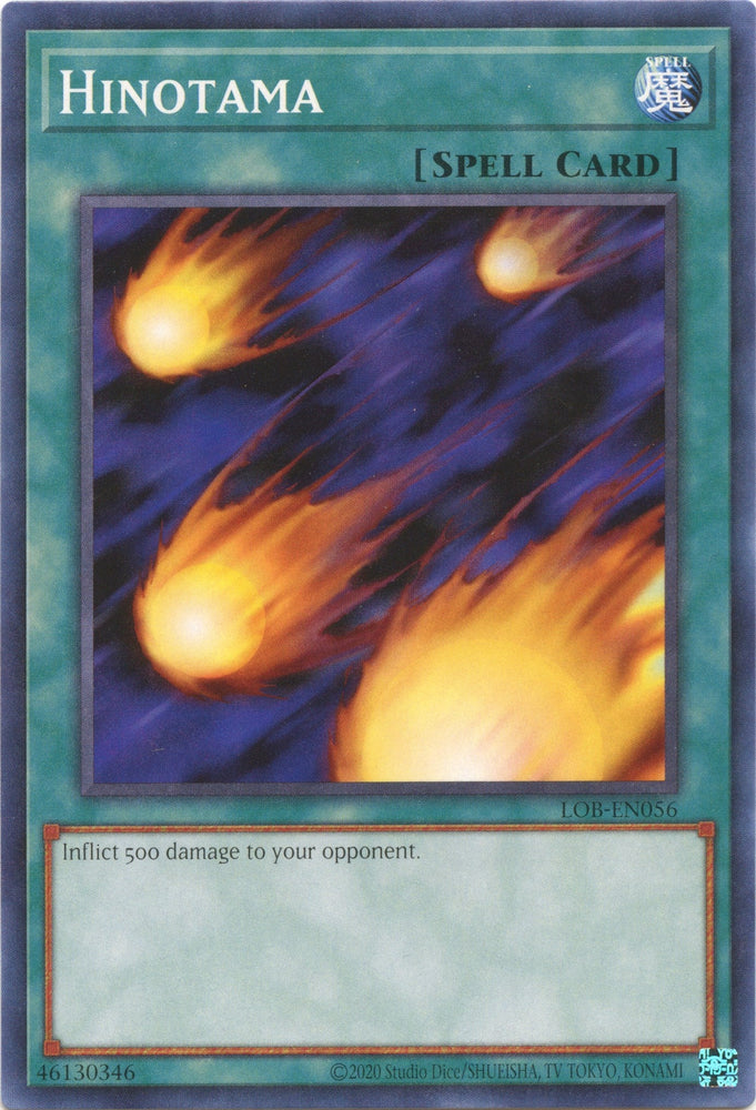 Hinotama (25th Anniversary) [LOB-EN056] Common Yu-Gi-Oh!