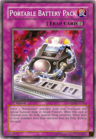 Portable Battery Pack [LODT-EN074] Common Yu-Gi-Oh!