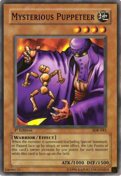 Mysterious Puppeteer [SDK-043] Common Yu-Gi-Oh!