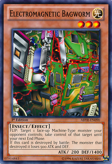 Electromagnetic Bagworm [ABYR-EN090] Common Yu-Gi-Oh!