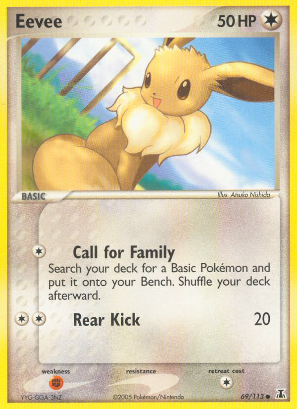 Eevee (69/113) [EX: Delta Species] Pokémon