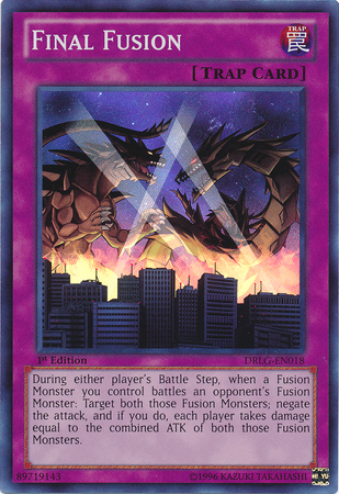 Final Fusion [DRLG-EN018] Super Rare Yu-Gi-Oh!